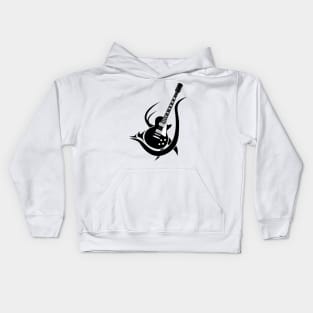 Tribal Guitar Kids Hoodie